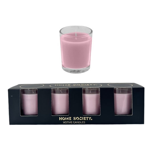 Voetief kaars L lilac Home Society