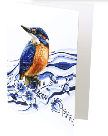 Heinen Wenskaart IJsvogel