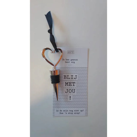 GIL Wijnstop met kaart – Blij met jou!