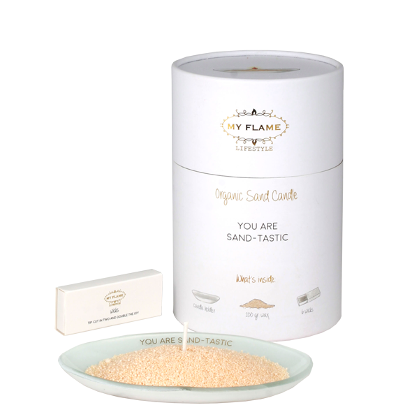 MyFlame Kaarsenzand Giftbox - You are sandtastic