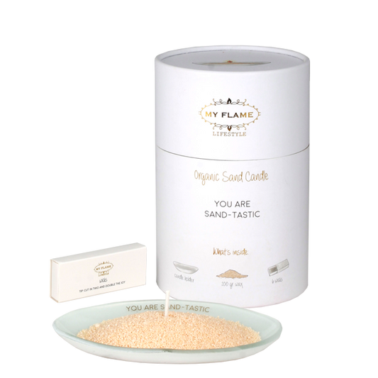 MyFlame Kaarsenzand Giftbox - You are sandtastic